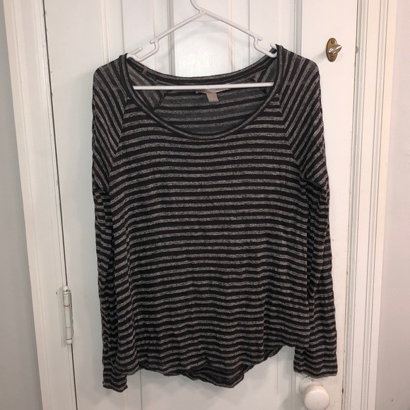 Lightweight long sleeve stripe shirt - Picture 1 of 4